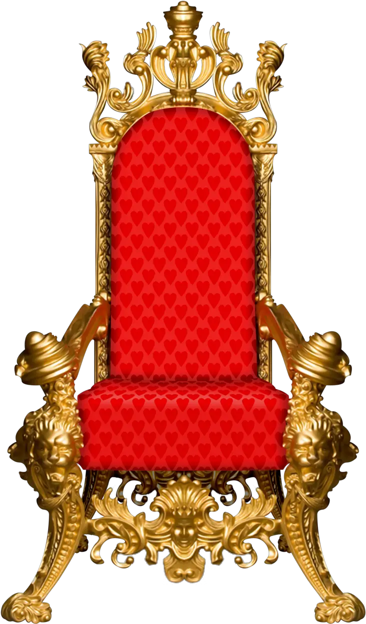 Throne Picture Chair Frame Red Download Free Image Transparent Background Throne Png