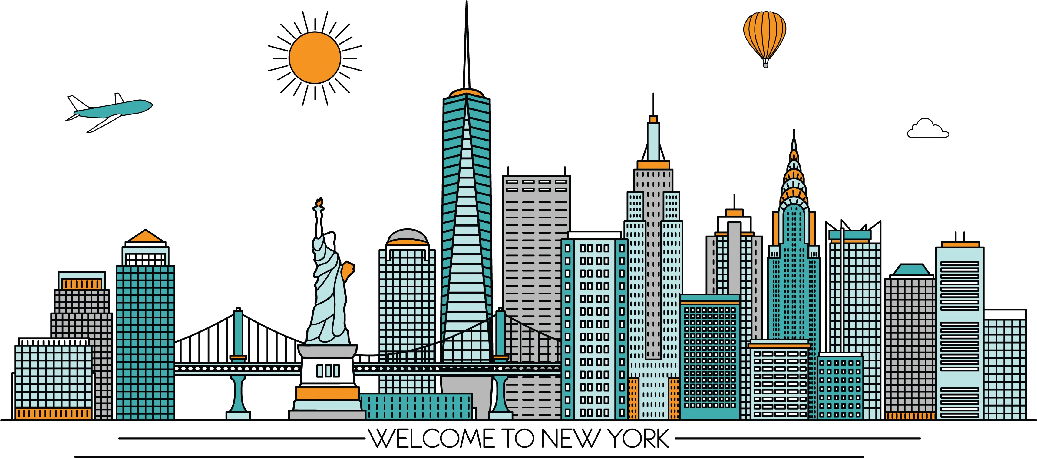 New York Transparent New York City Photo Transparent Background