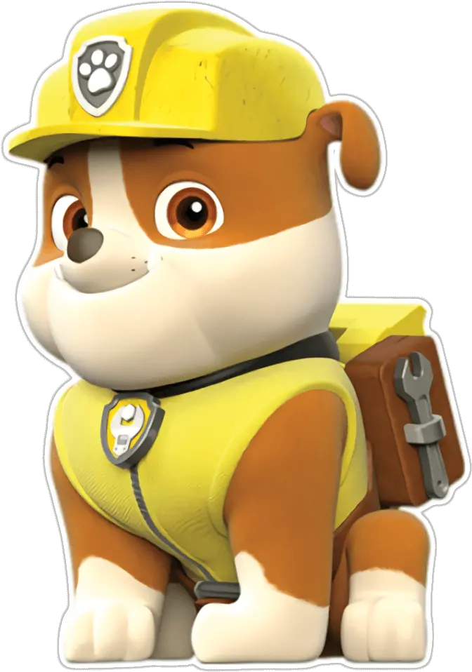 Vector Freeuse Rubble Bonecos Pinterest Rubble Of Paw Patrol