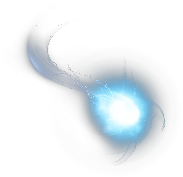 Blue Ball Light Energy Halo Icon Clipart Blue Ball Of Light Png