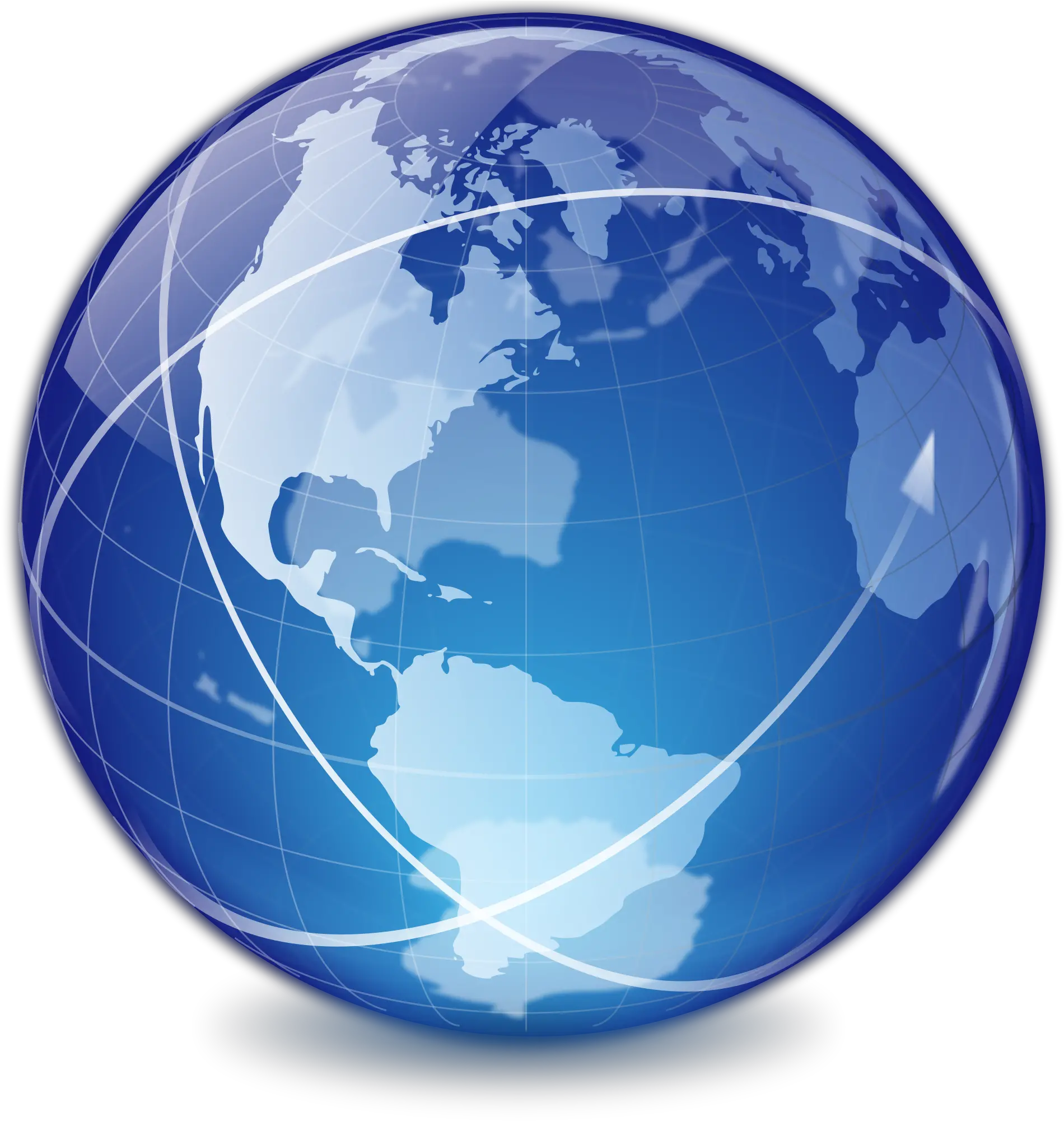 Transparent Internet Globe Clipart Transparent Background World Icon Png