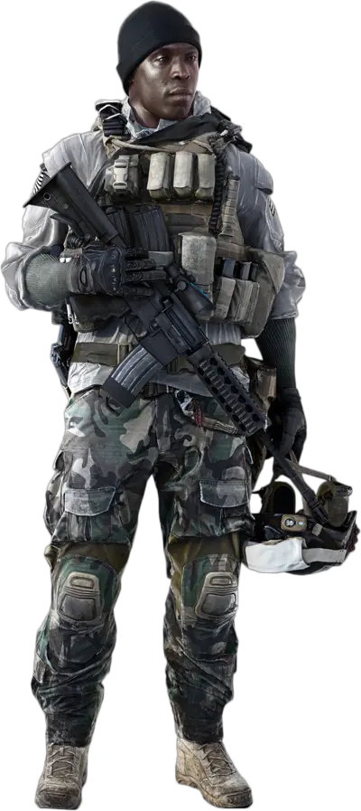 Transparent Battlefield Character Png Battlefield 4 Players