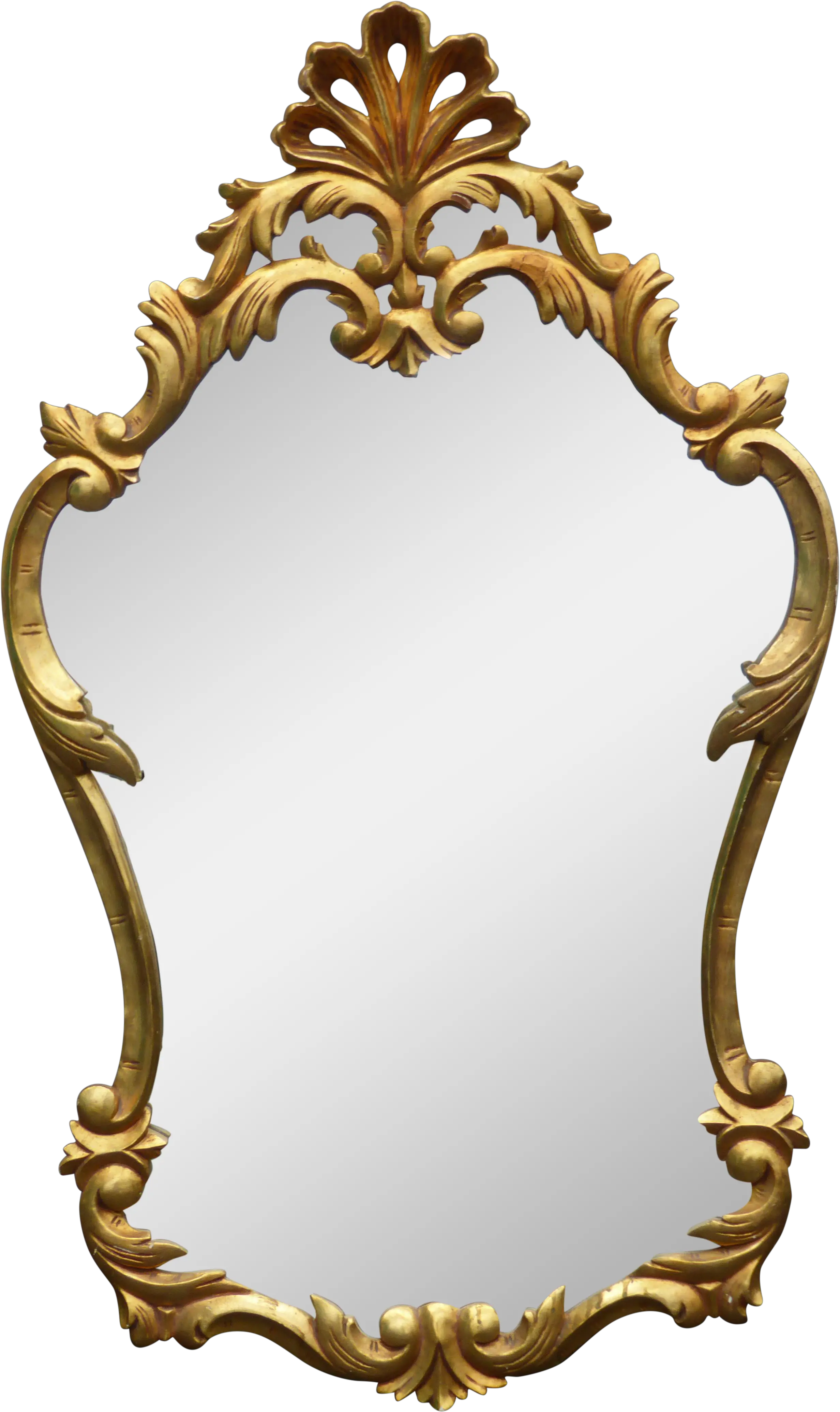 Antique Gold Frame Png Download Golden Mirror Frame Png