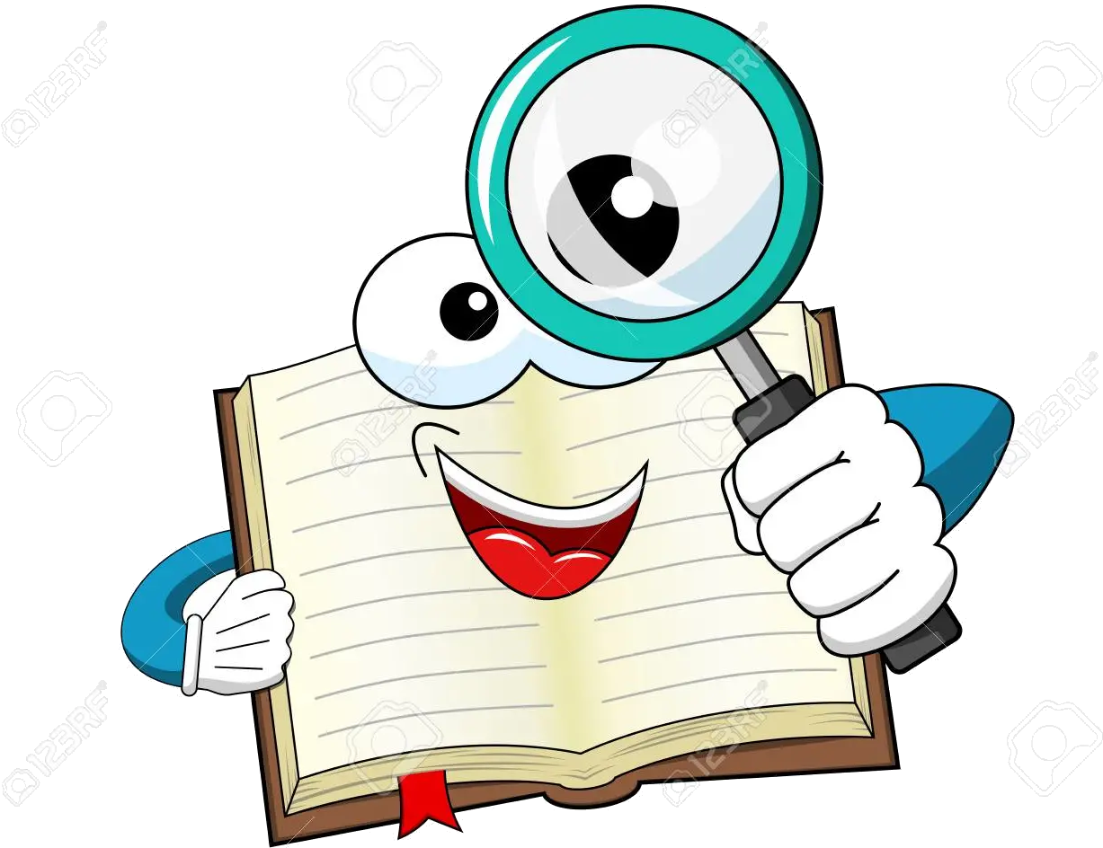 Magnifying Glass Looking Through Clipart Images In Cartoon Magnifying Glass Clipart