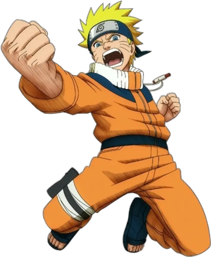 Naruto Showing Punch Naruto Full Body Hd