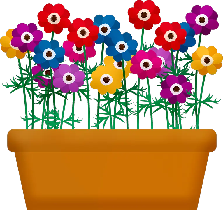 Transparent Flower Box Png Flowers And Plants Clip Art
