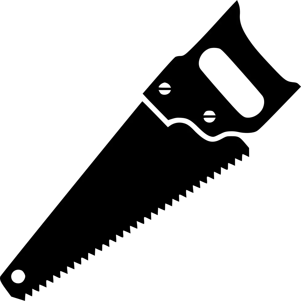 Vector Transparent Stock Hand Png Icon Free Hand Saw Vector Png