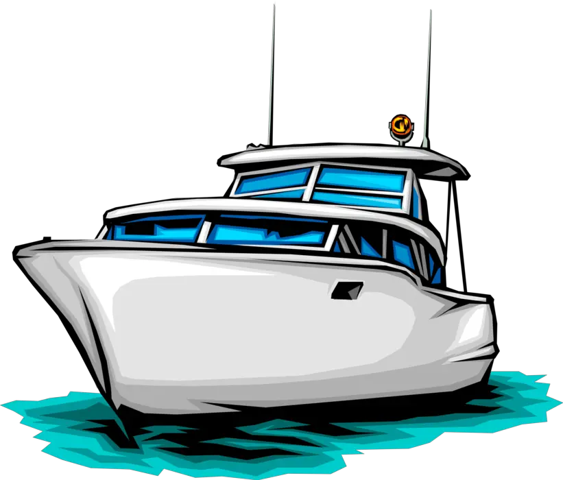 Transparent Boat Vector Png Pleasure Craft Png