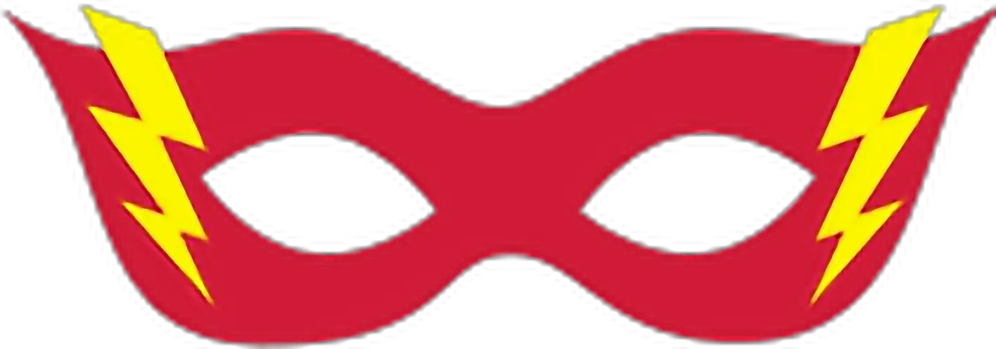 superhero hero mask ftestickers stickersfreetoedit Superhero Mask The Flash