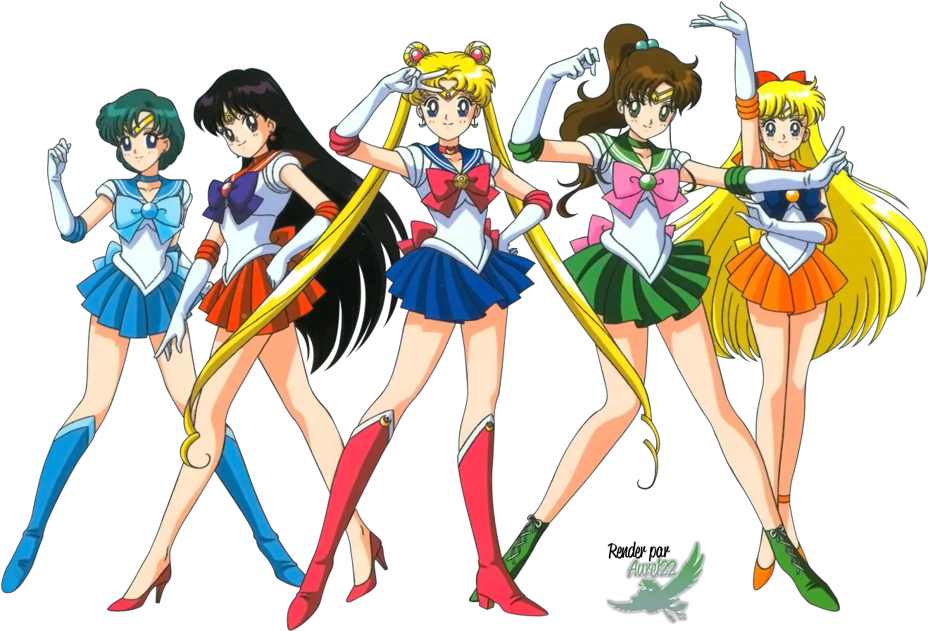 Download Sailor Moon Transparent Png Sailor Moon All Girls