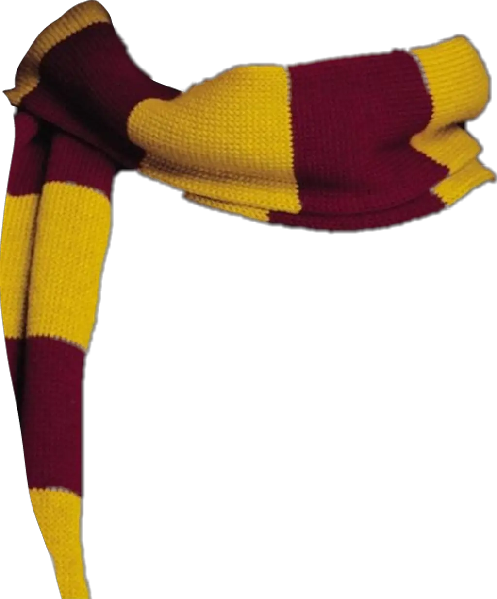 Scarf Harrypotter Gryffindor Hogwarts Clothing Accesso Harry Potter Scarf Png