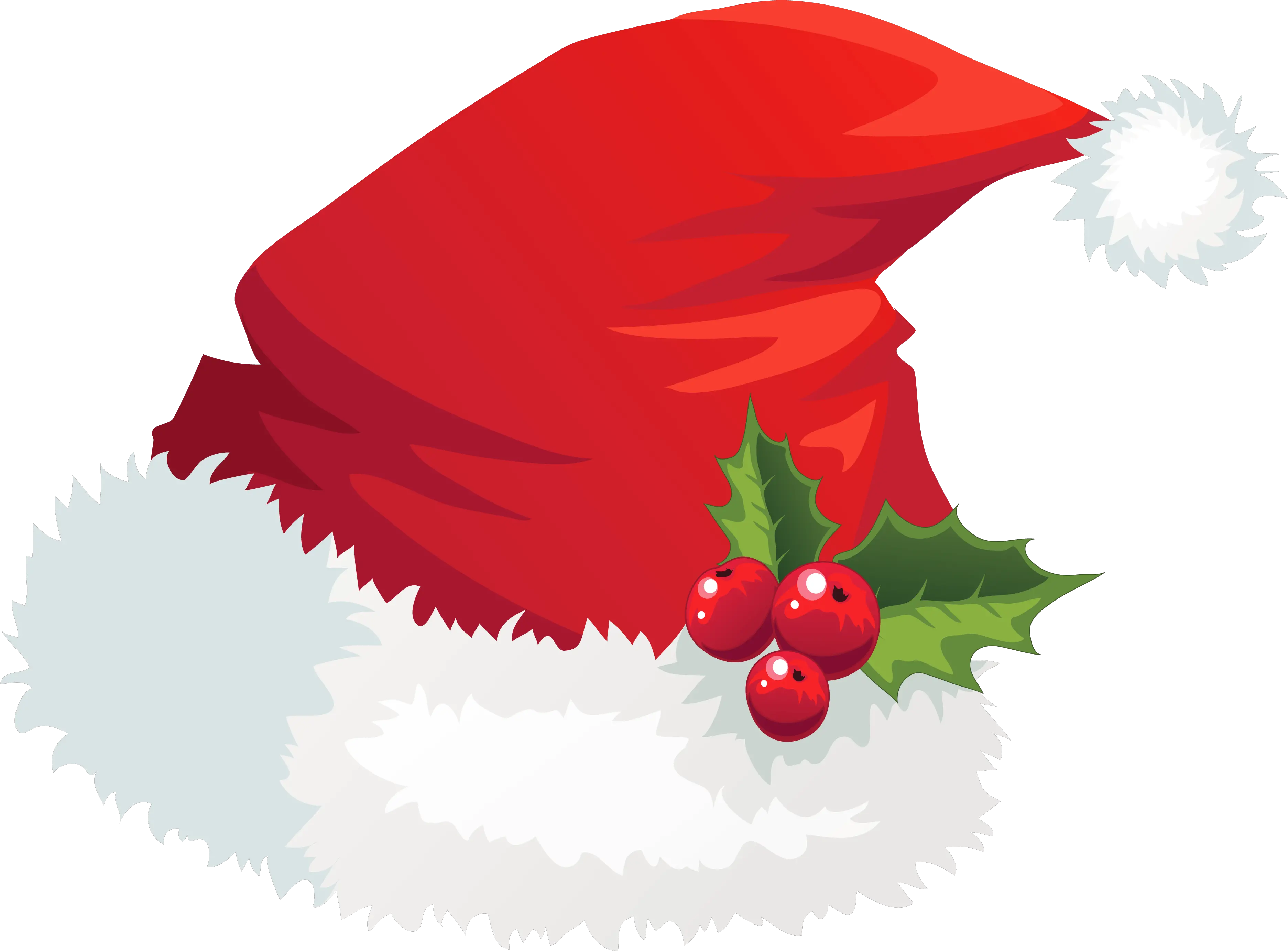 Santa Claus Hat Christmas Clip Art Christmas Icon Free Vector