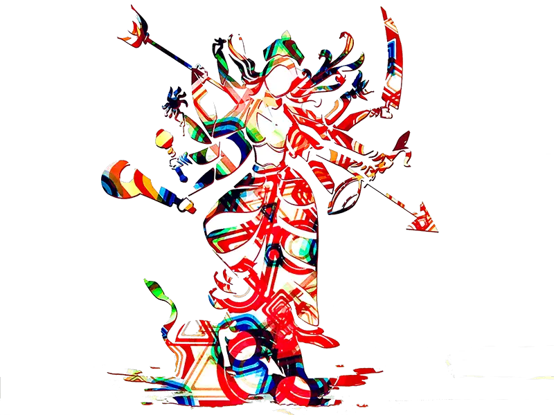 Goddess Durga Png Free Pic Maa Durga Clipart Png