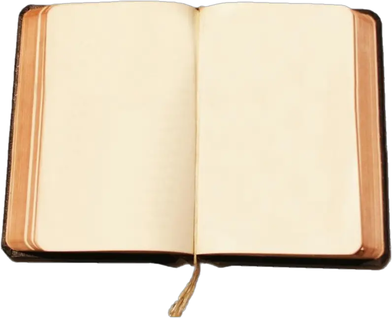Open Blank Bible Png