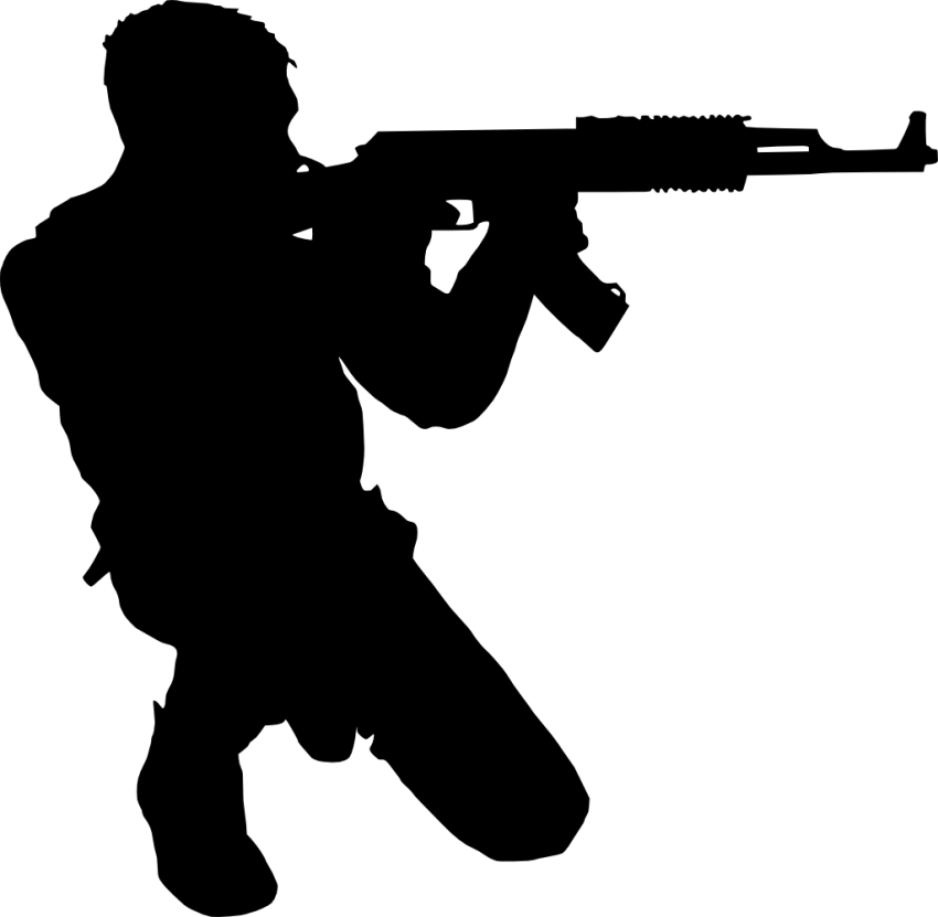 Silhouette Png Download Soldier Silhouette Png