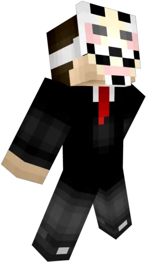 Anonymous Render Png Minecraft Hacker Skin Png