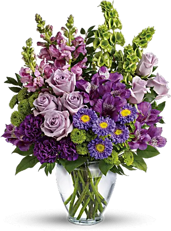 Violet Wedding Png Flowers