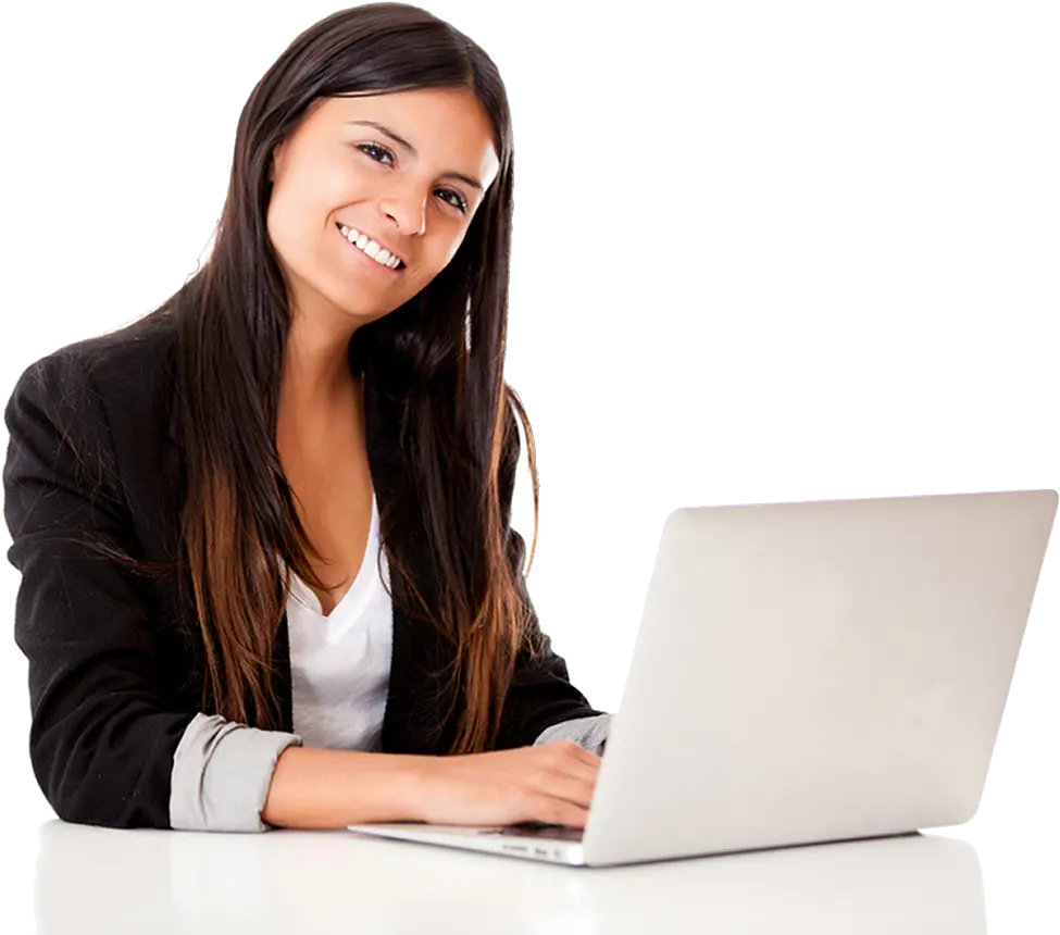 Laptop With Girls Png