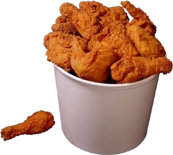 Fried Chicken Free Png Image Download Chicken Wings In A Bucket