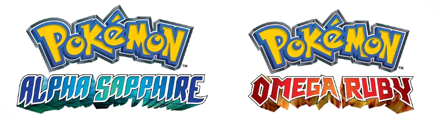 Pokemon Omega Alpha Logo Pokémon Omega Ruby And Alpha Sapphire Logo