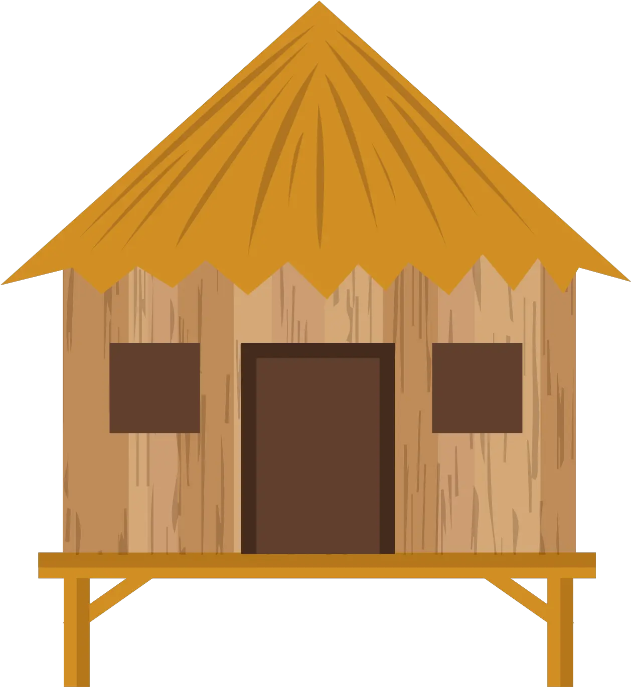 Download Png Royalty Free Africa Clipart Grass Hut Transparent Nipa Hut Png