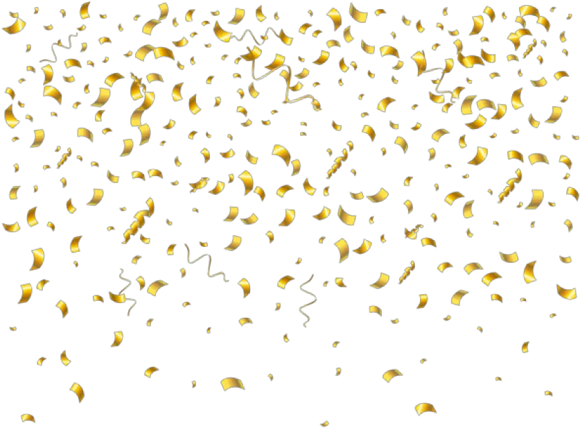 Download Images Background Toppng Gold Confetti Gif Transparent