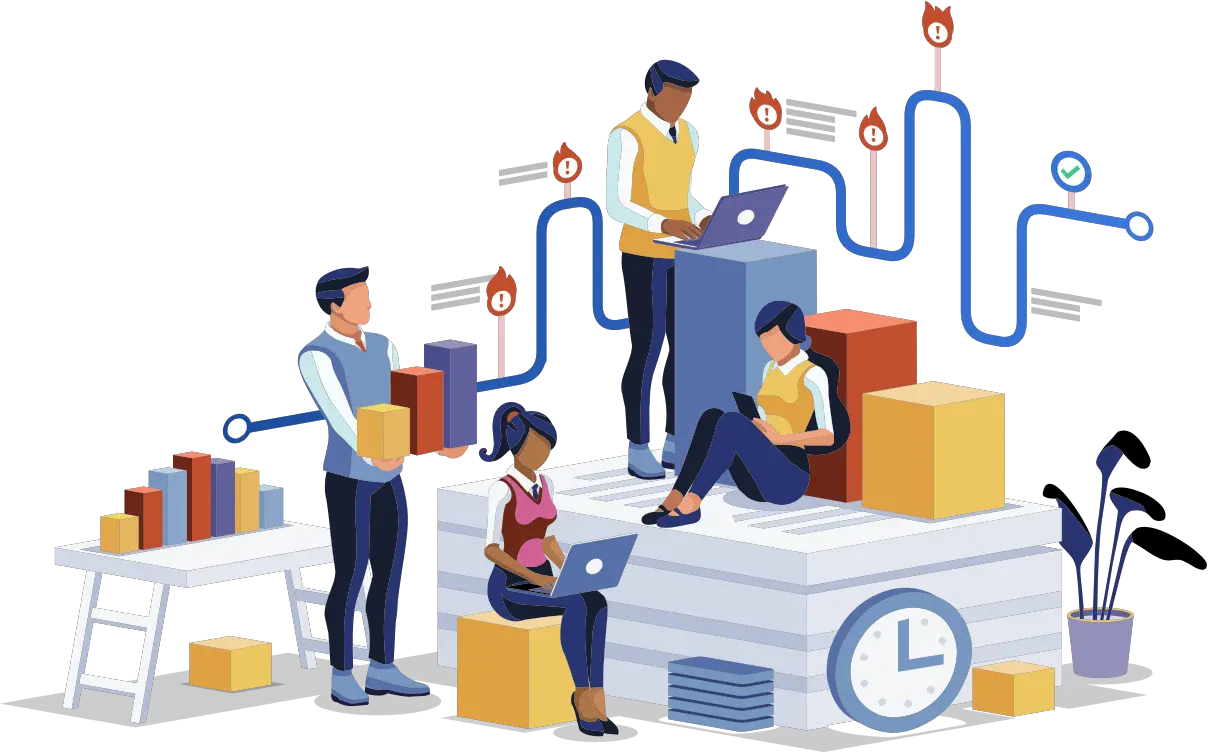 Supply And Demand Planning Illustration