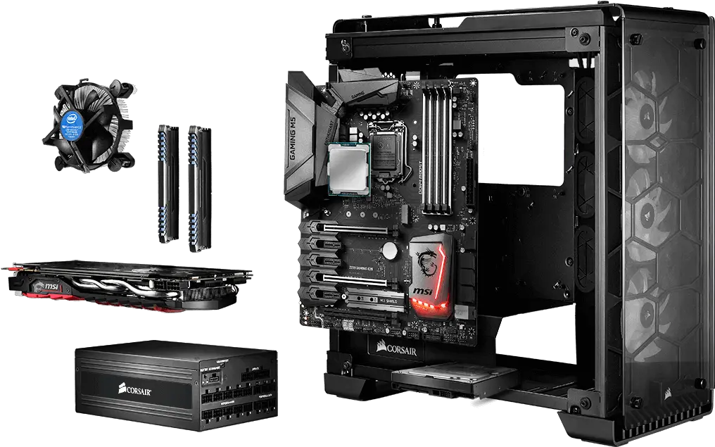 Intro To Pc Components Transparent Gaming Accessories Png