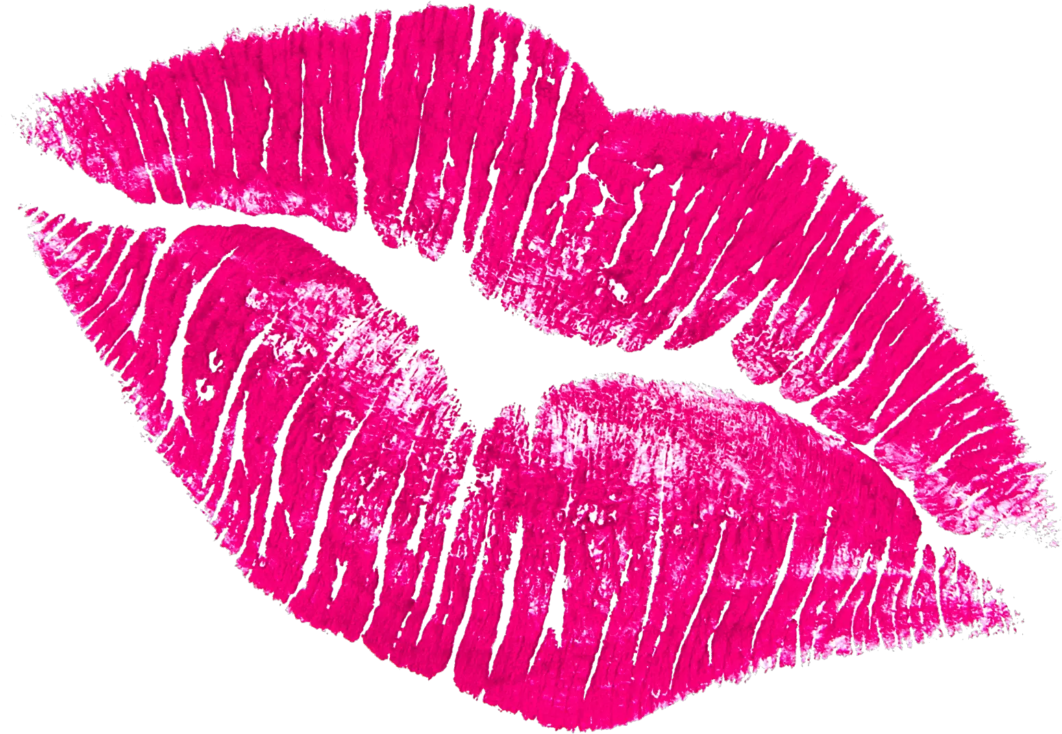 Transparent Background Pink Lips Clipart