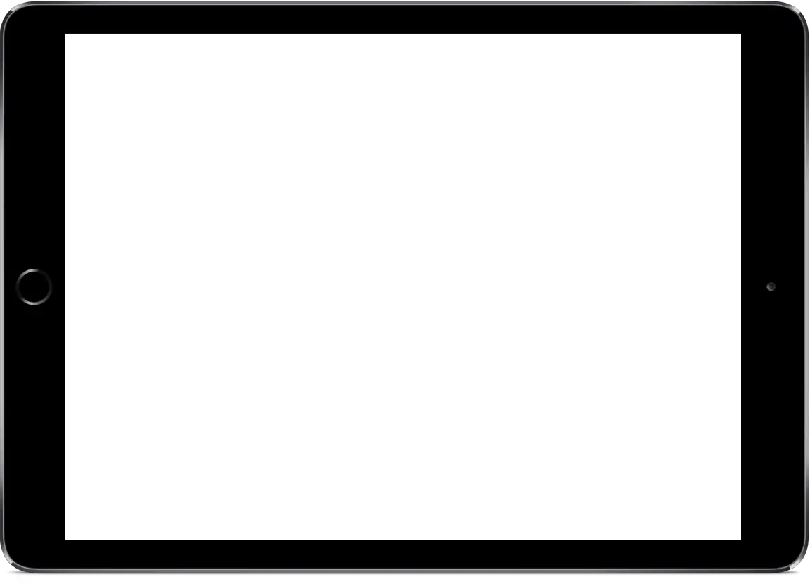 Ipad Png Horizontal Clipart