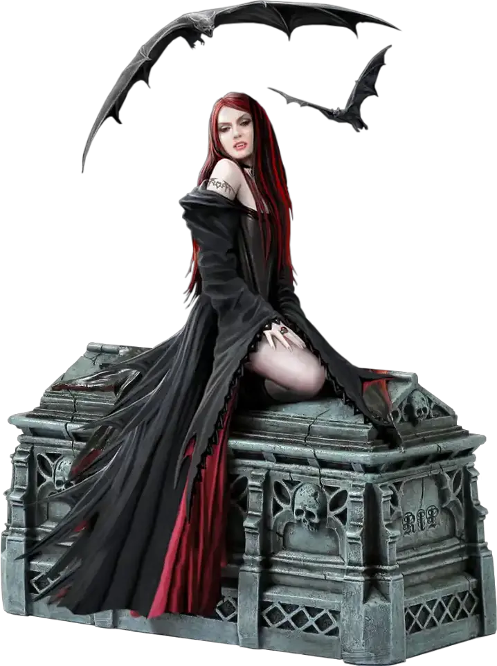 ftestickers bats vampire girl people woman spooky Vampire Girl Png