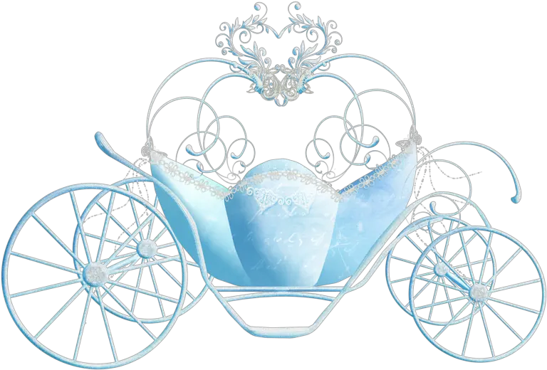 Cinderella Disney Princess Clip Art Blue Cinderella Carriage Png