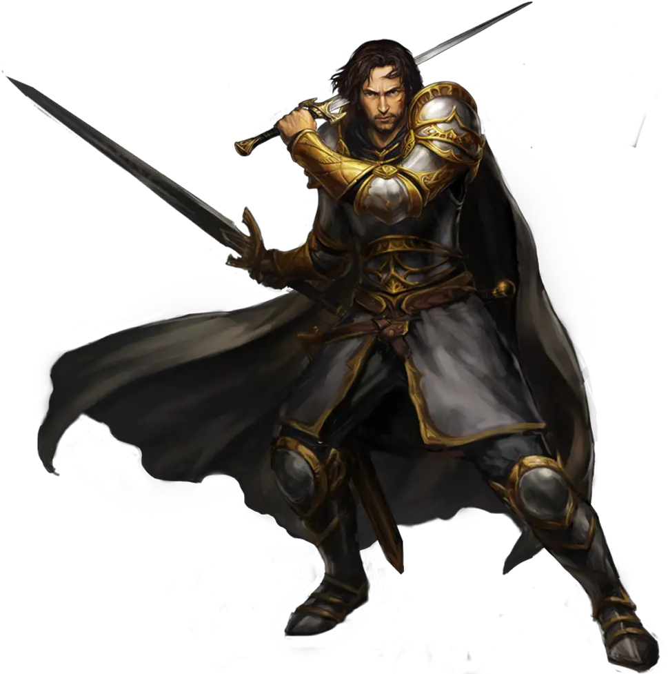 Dnd Warrior Png Dnd Dual Wielding Fighter