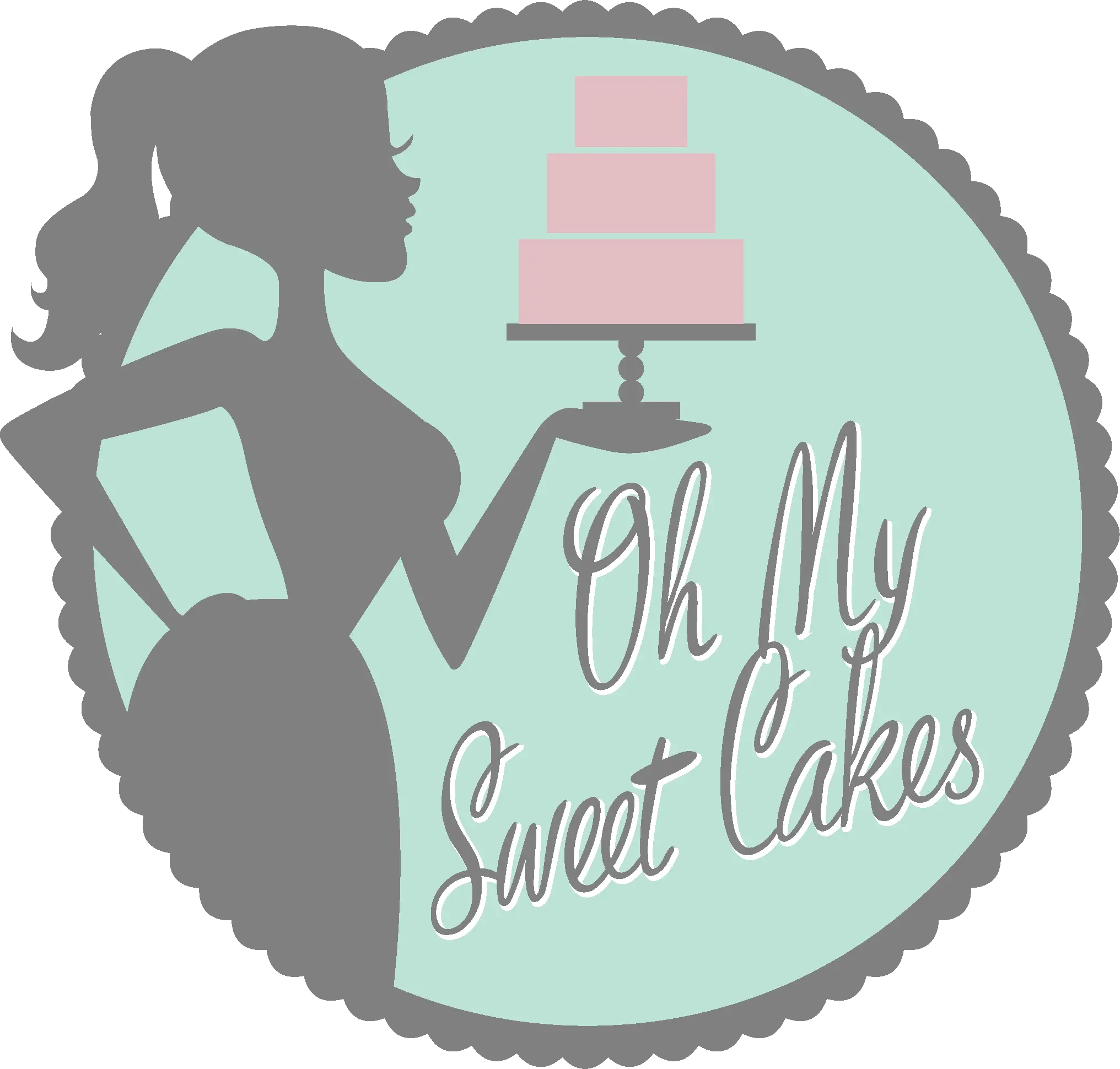 Transparent Cake Logo Png Logo Sweet Cake Png