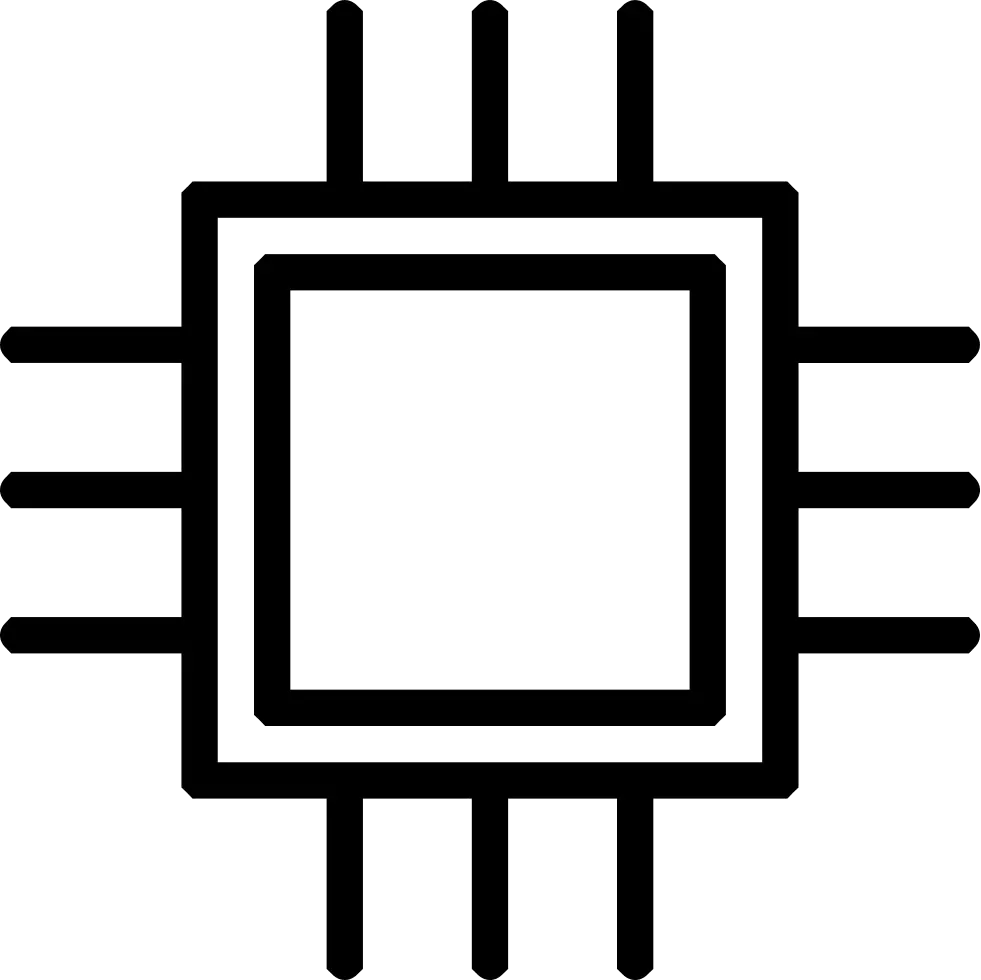 Cpu Processor Chip Comments Cpu Icon Png