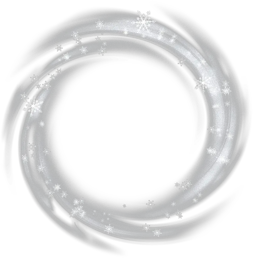 snow snowflakes winter circle border frame ftestickers Snow Circle