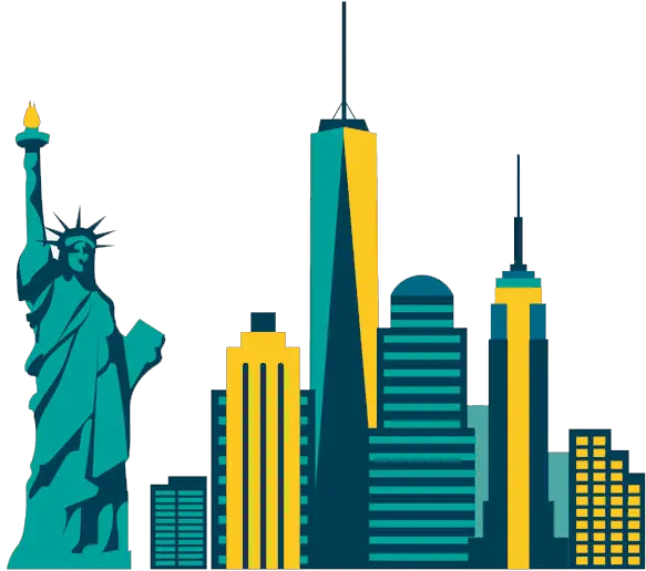 Blog De Nueva York New York City Illustration