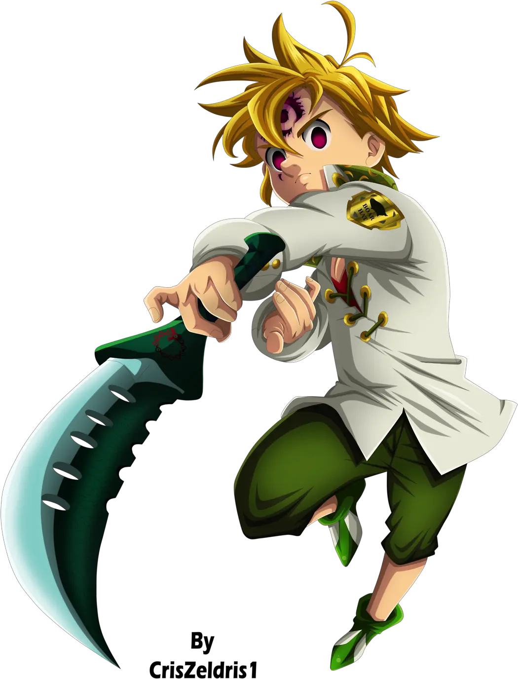 Nanatsu No Taizai Seven Deadly Sins Meliodas Manga Nanatsu No Taizai Meliodas Png