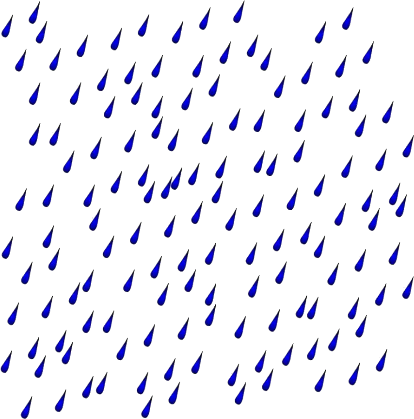 Transparent Raindrops Clipart Transparent Background Rain Cartoon