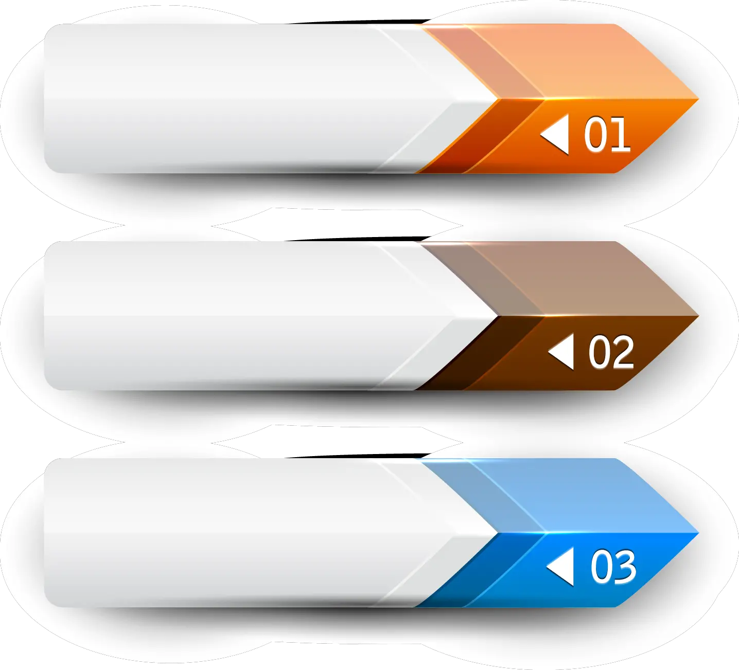 Web Graphic Creative Vector Design Arrow Digital Clipart Arrow Banner Vector Png