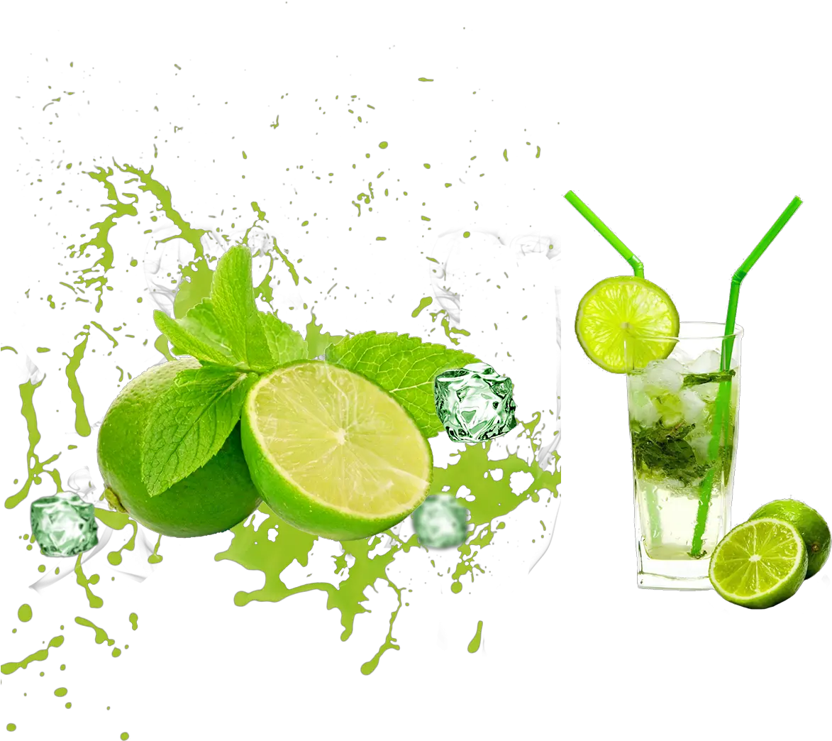 Transparent Mojito Clipart Green Juice Splash Png