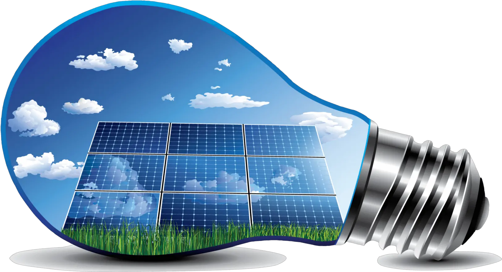 Solar Panel In Bulb