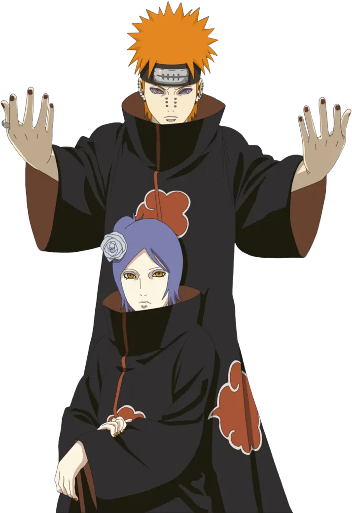anime manga konan pain yahiko nagato akatsuki Konan And Yahiko