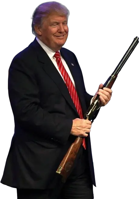 Donald Trump Gun Png