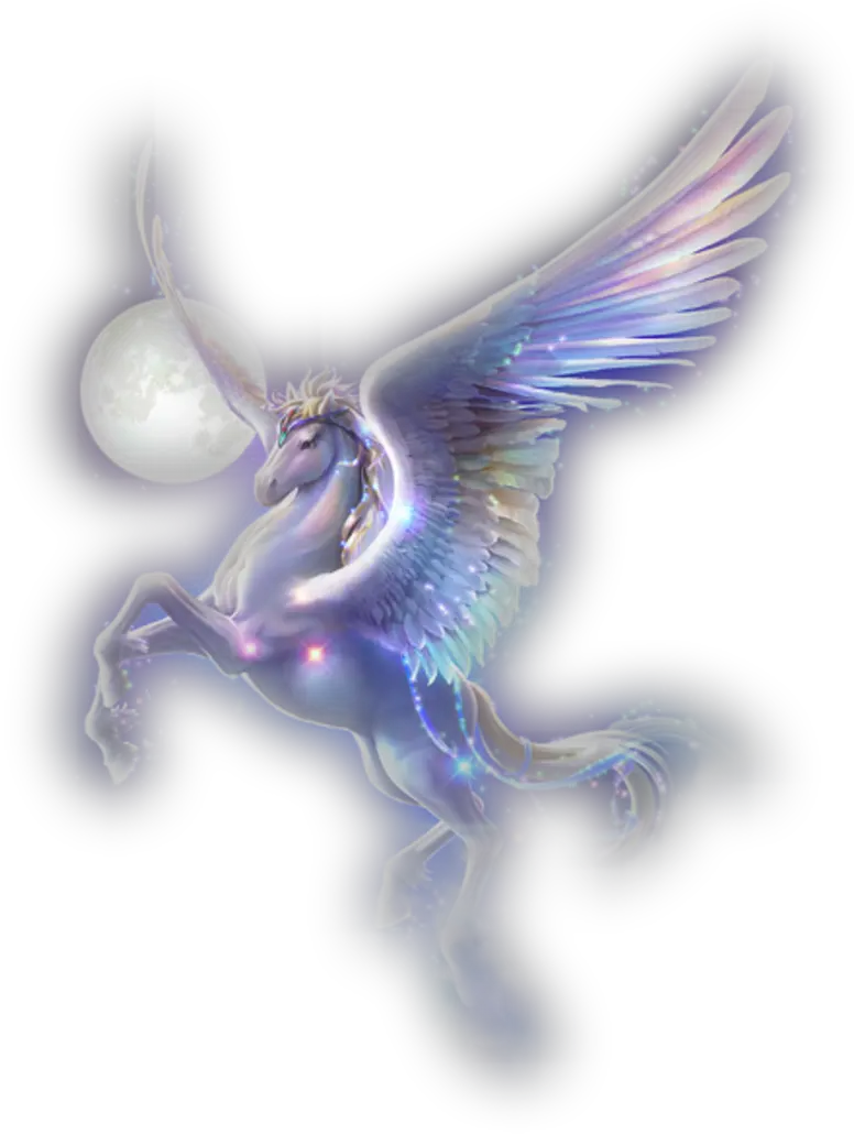 Transparent Flying Unicorn Png Flying Pegasus Png