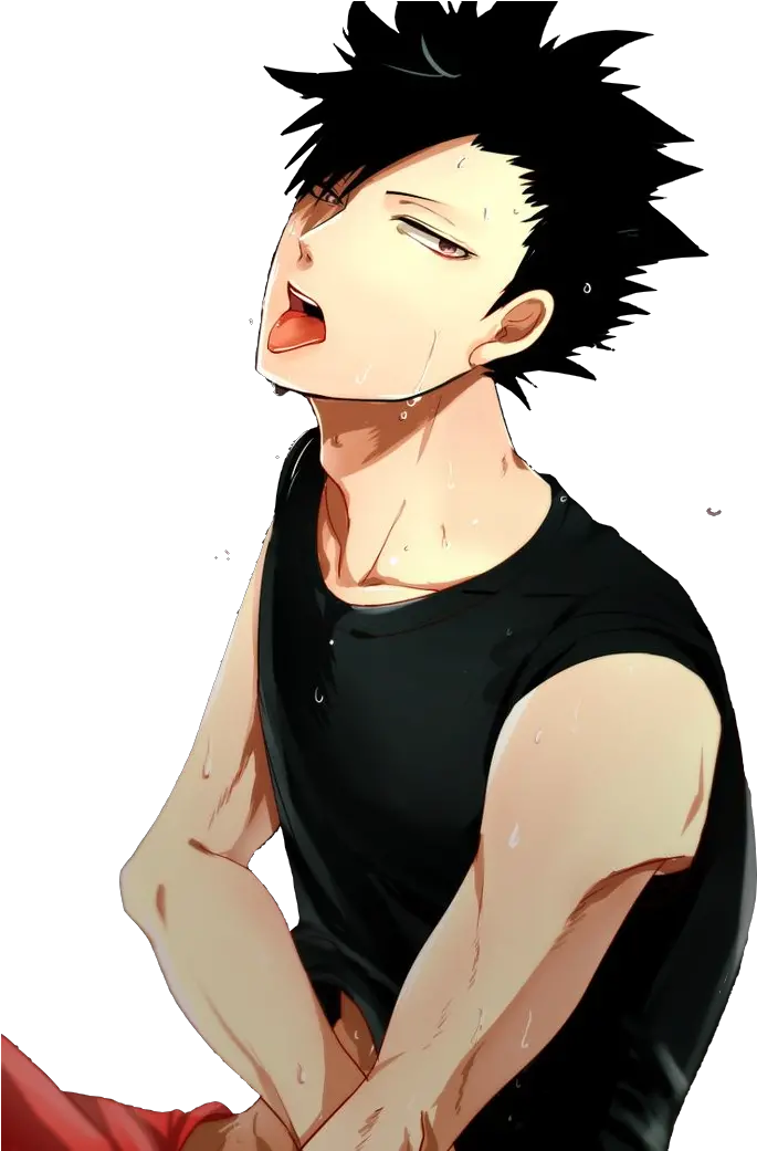 haikyuu kuro kuroo anime hot guy