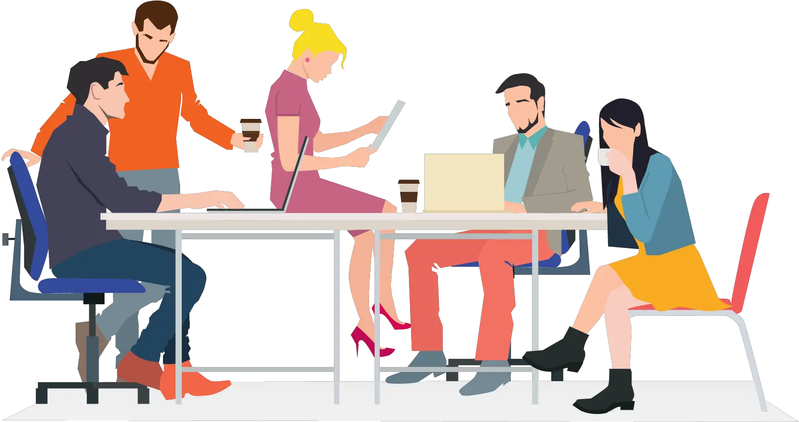 Evaluate Your Meeting Process Business Meeting Png