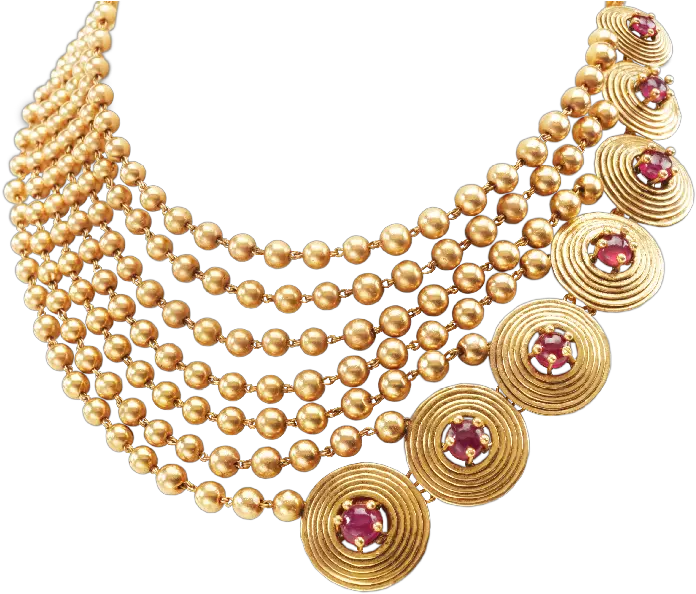 Gold Jewellery Set Png