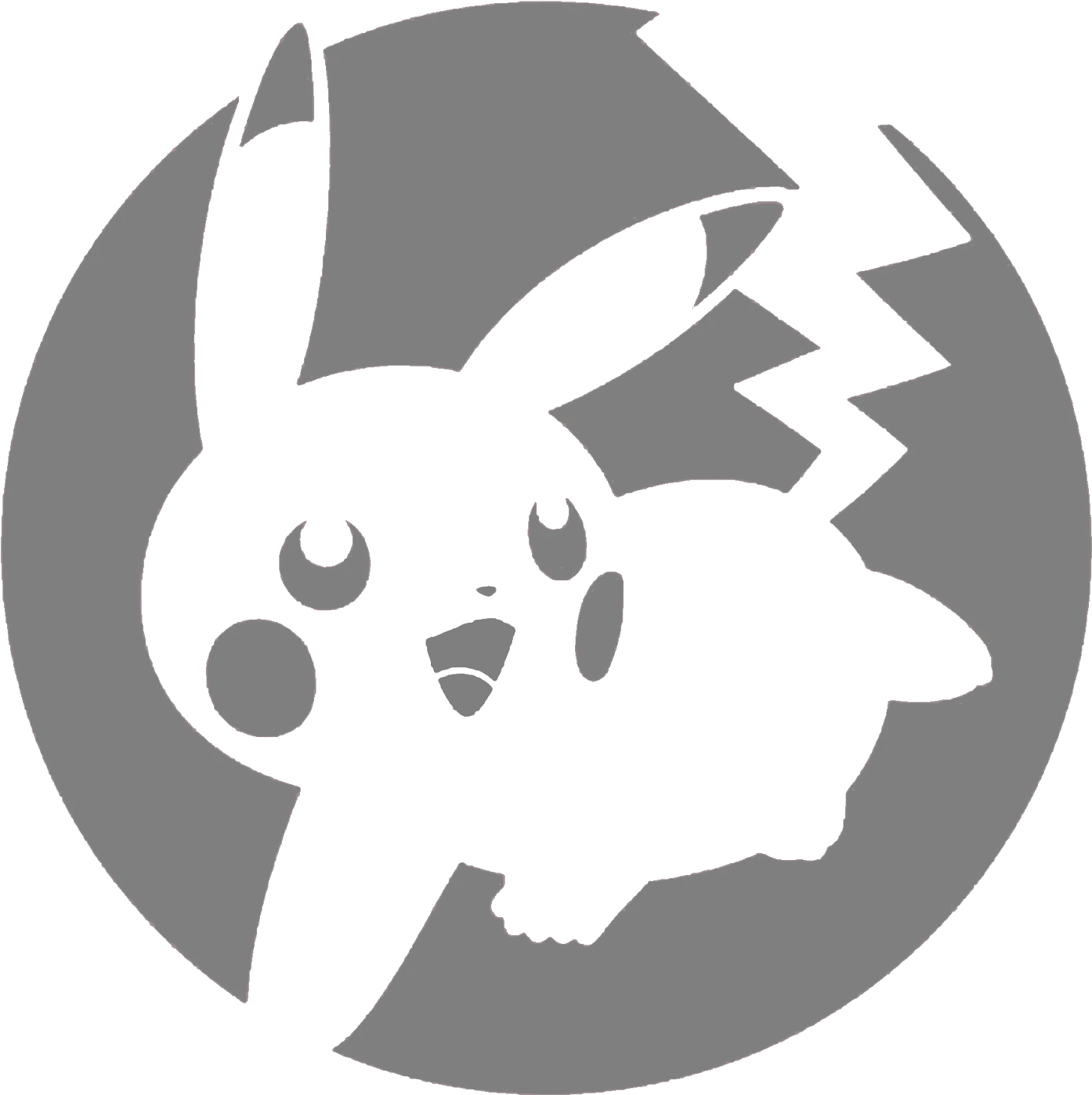 Yummy Pikachu Stencil For Halloween Pumpkin Stencils Pokemon