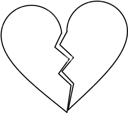 Drawn Emo Gun Heart Broken Heart Tattoo Outline